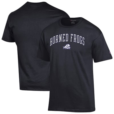  TCU Horned Frogs Champion Arch Over Logo T-Shirt - Black